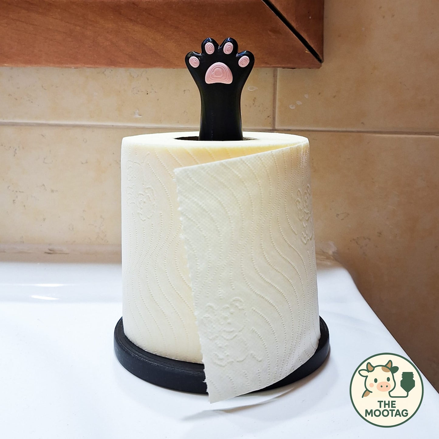Cat Toilet Paper Holder