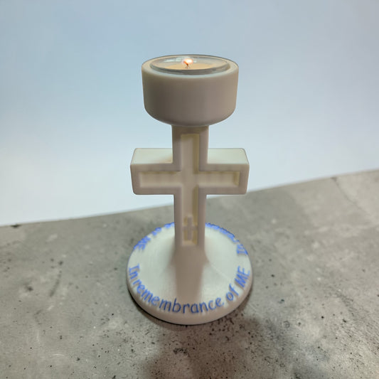 Cross Tealight Stand