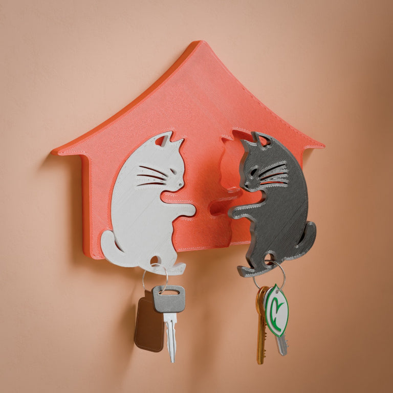 Cat Lovers Key Holder