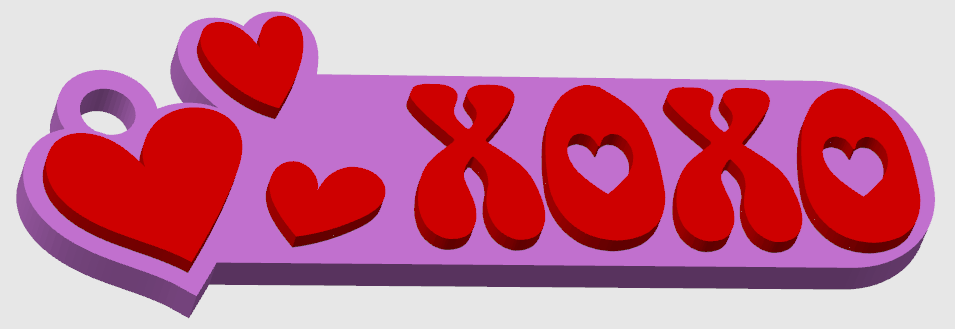 Valentine's Day Keychains