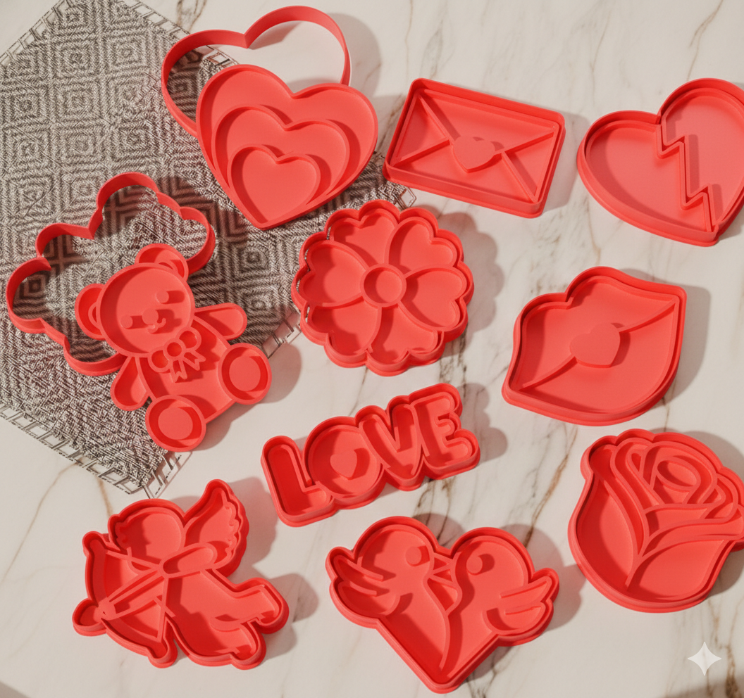 Valentine Cookie Cutters