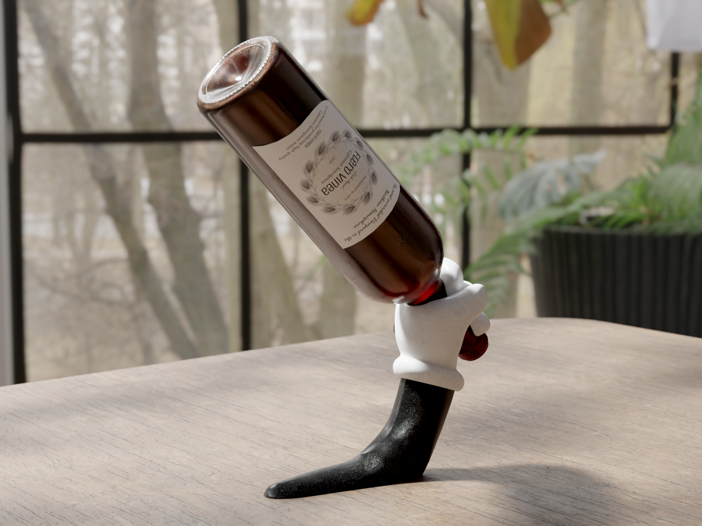 Cartoon Hand – Wine Holder