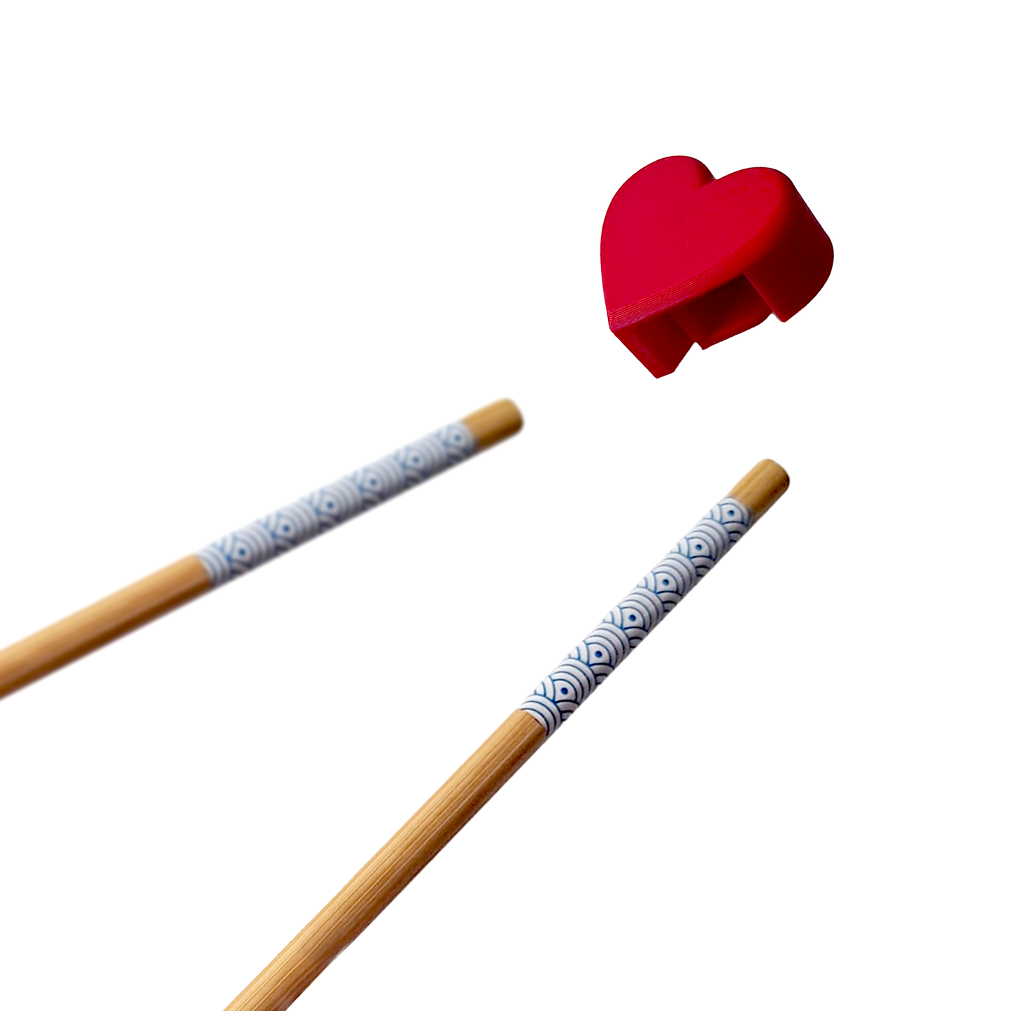 Heart Chopstick Helper