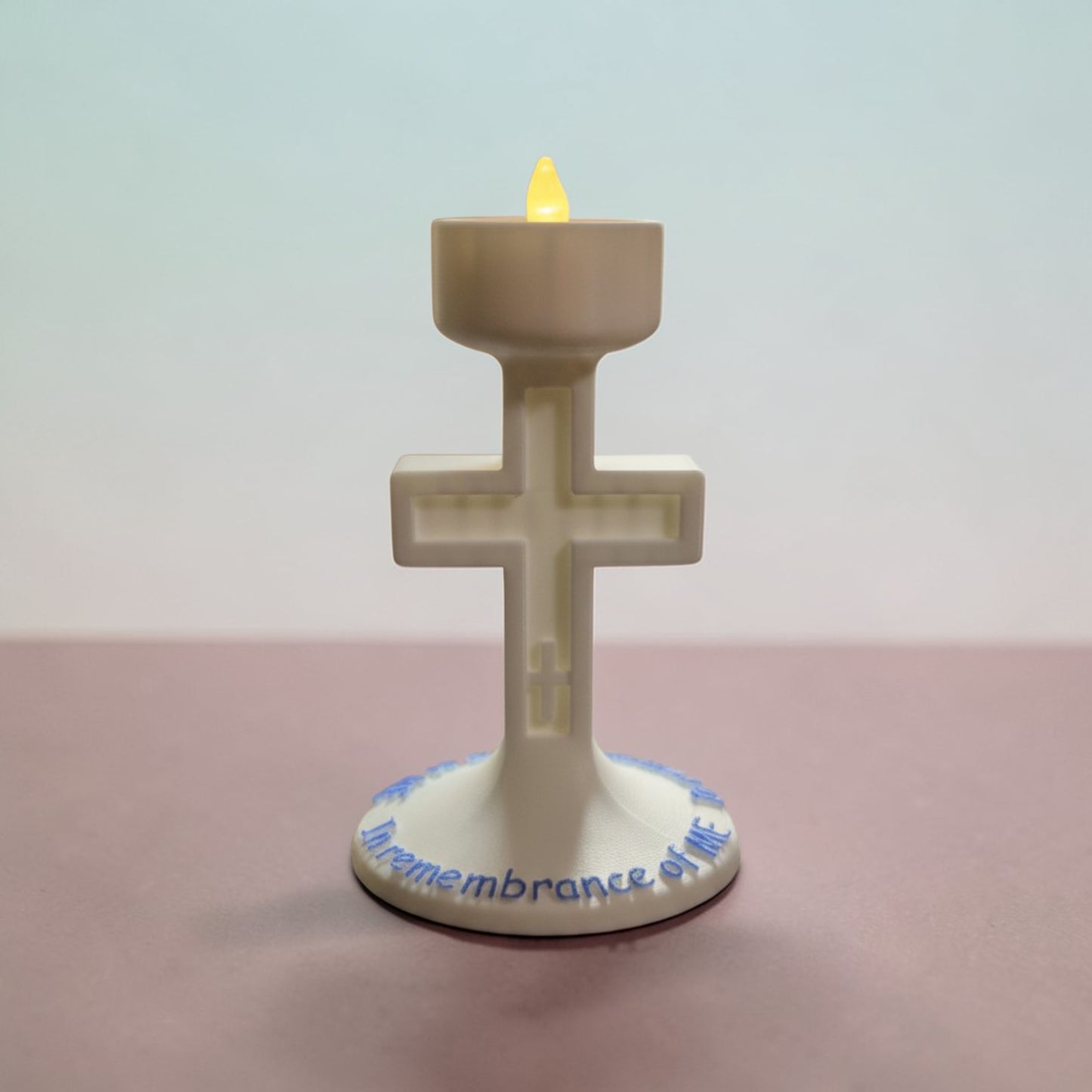 Cross Tealight Stand