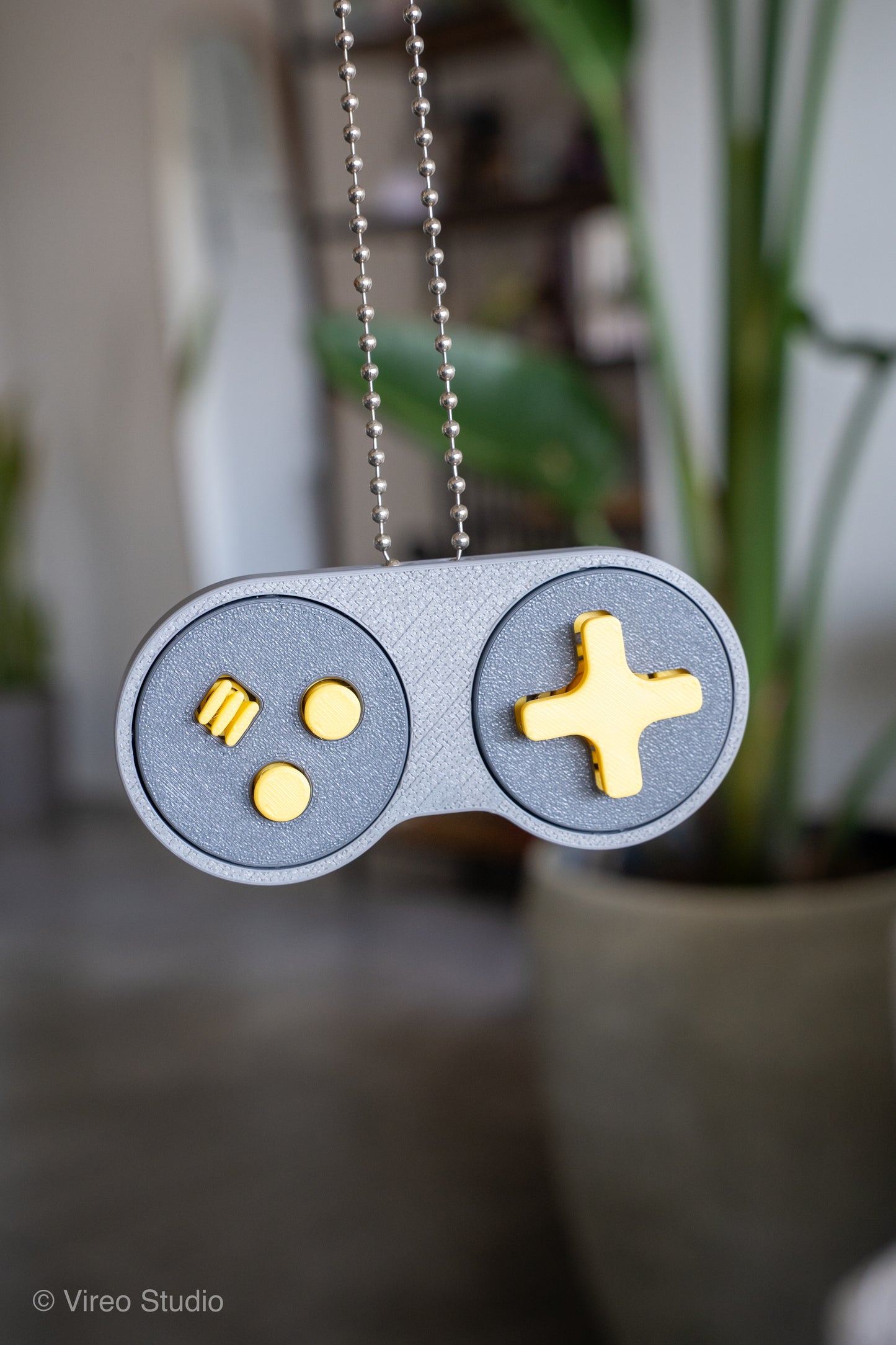RetroSnap Fidget Controller Keychain