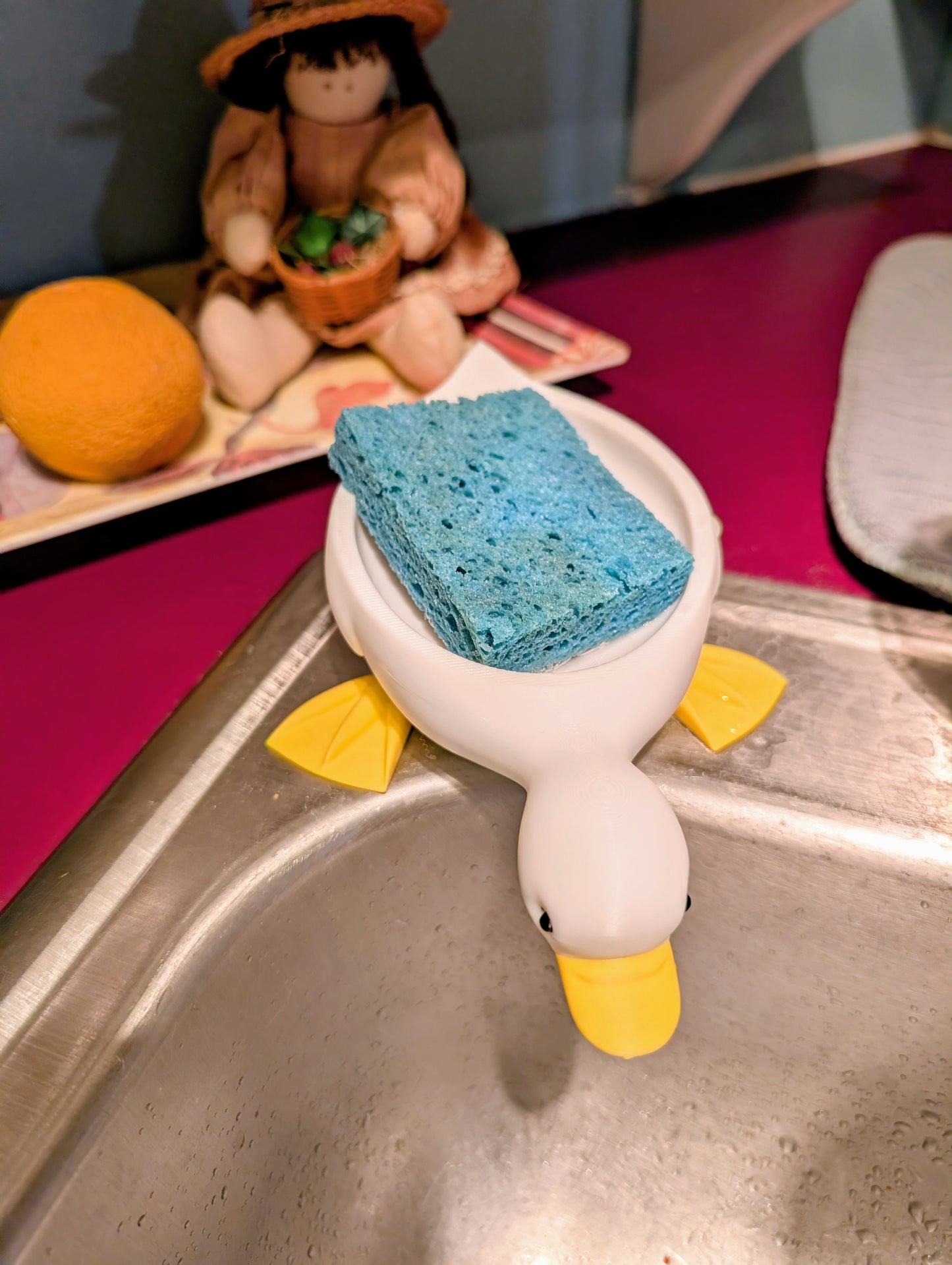 Duck Soap or Sponge Holder
