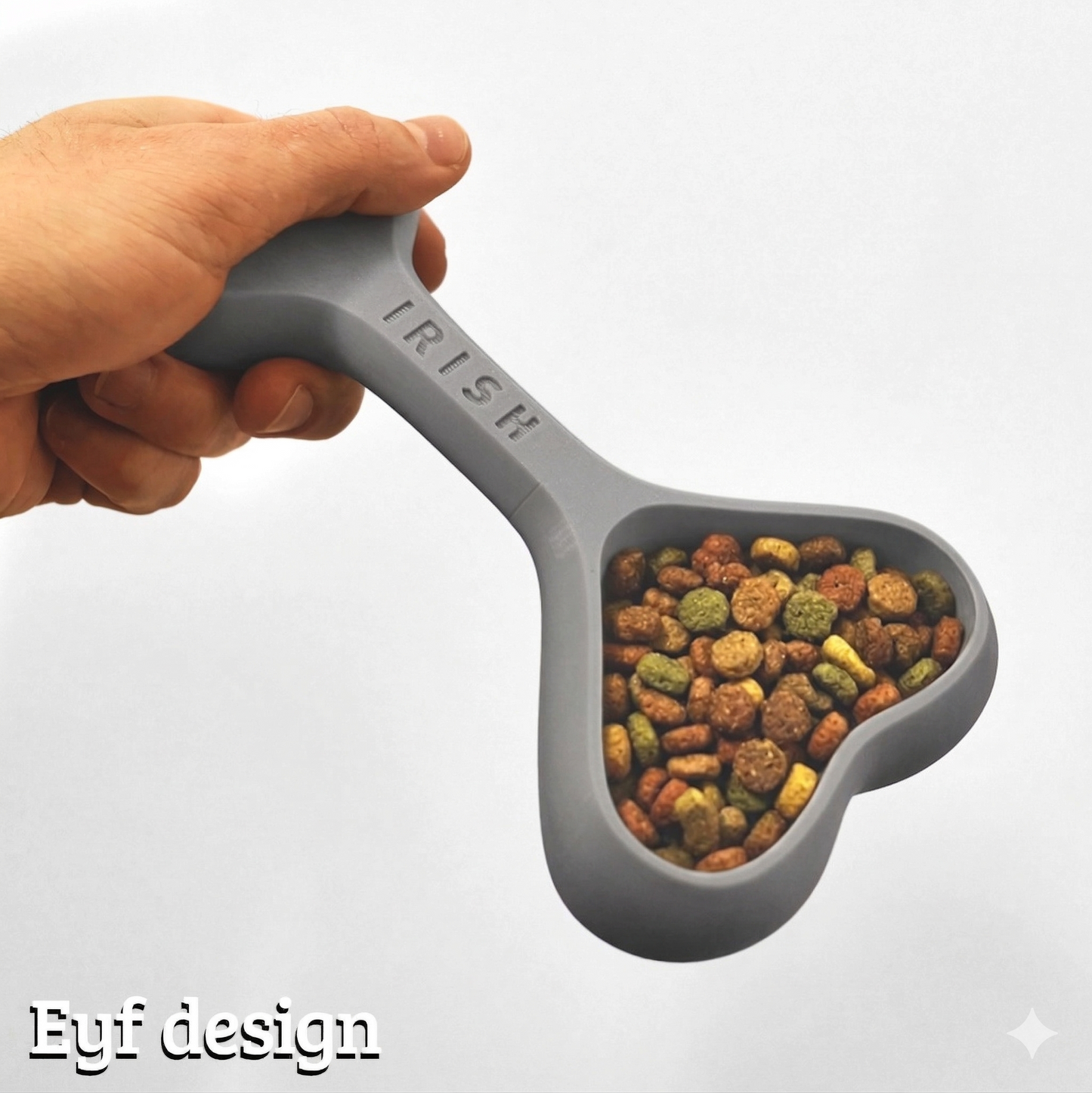 Dog Bone Food Cup – Personalized with Your Pet’s Name