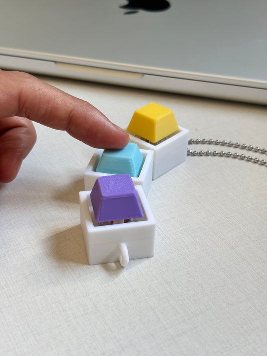 Flekey | Flexible Trio Of Keyboard Keychain