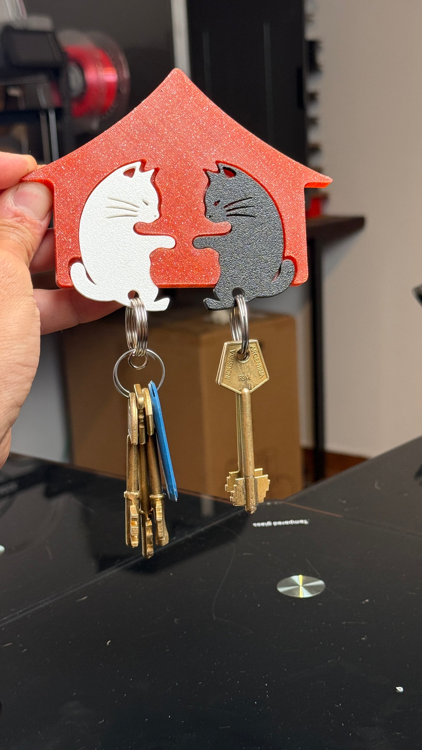 Cat Lovers Key Holder