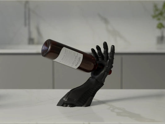 Robopour – Futuristic Cyborg Arm Wine Holder