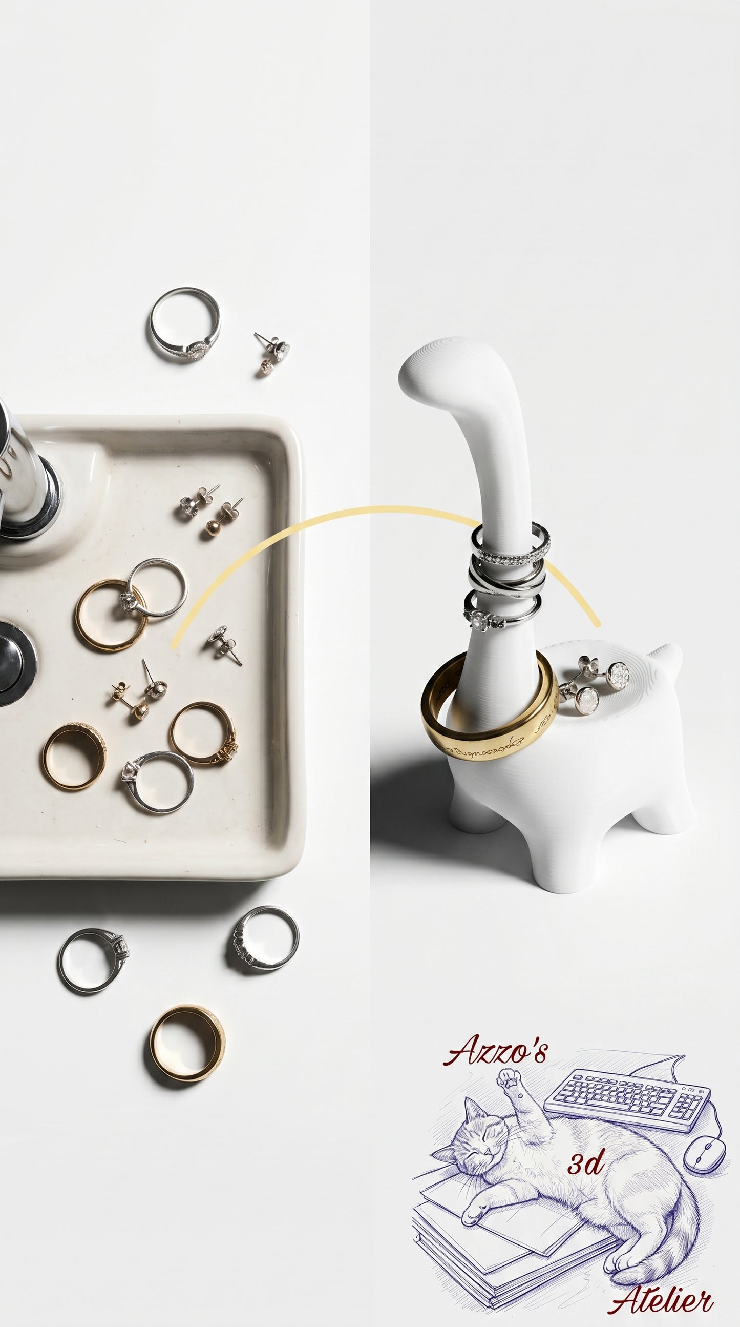 Ringosaurus Ring Holder