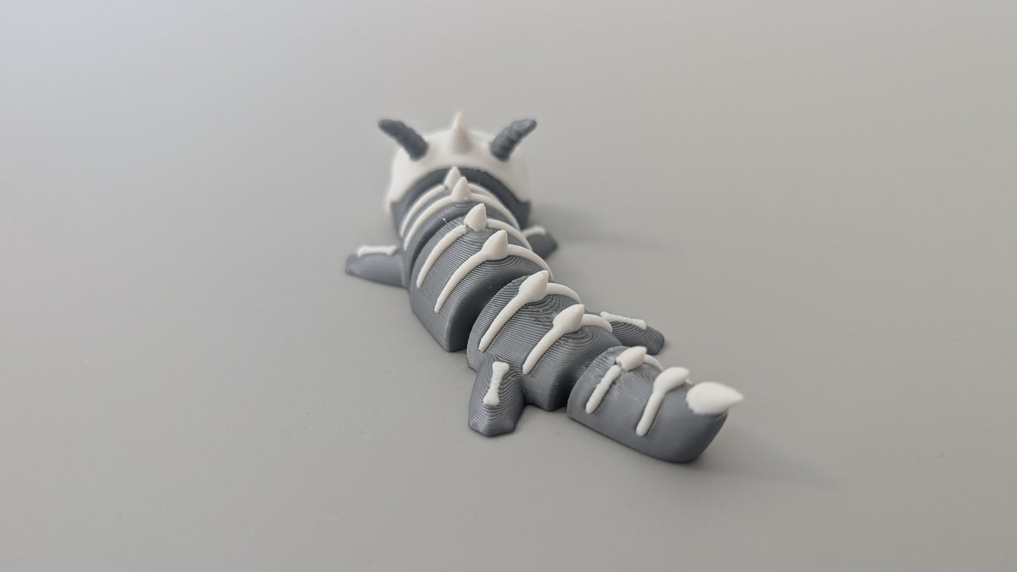 Bone Dragon - Articulated Figure Keychain