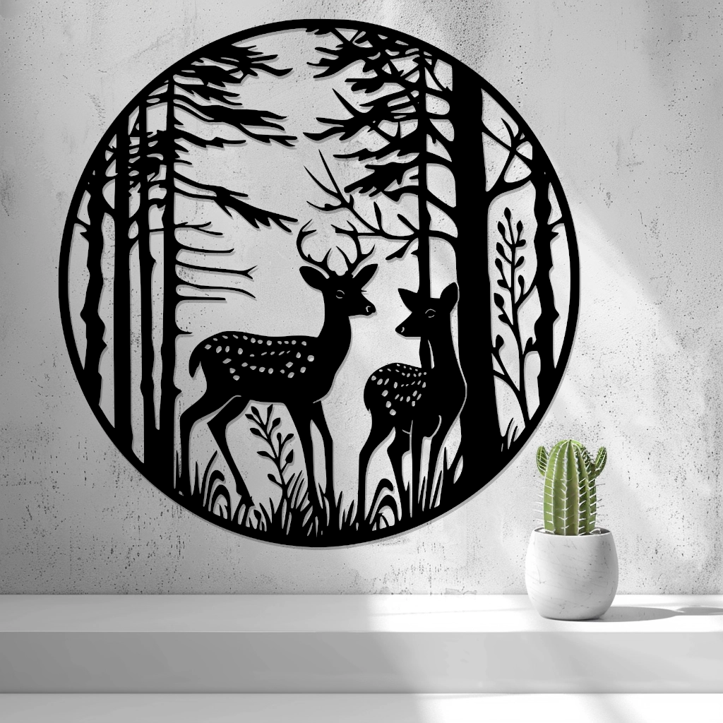 2D Deer Forest