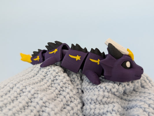 Starlight Dragon - Articulated Figure Keychain