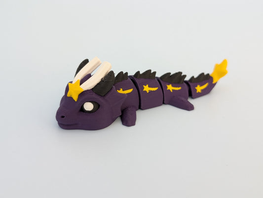 Starlight Dragon - Articulated Figure Keychain
