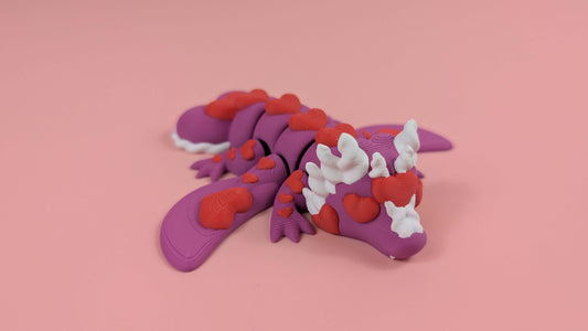 Valentine Dragon - Articulated Figure