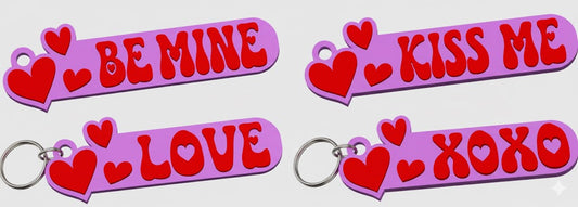 Valentine's Day Keychains