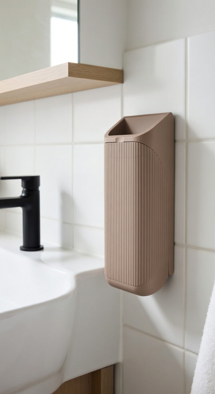 Toothbrush Vault – Hygienic Magnetic Travel & Countertop Holder