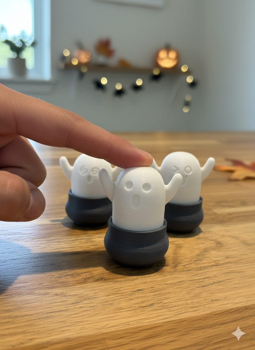 Booflex Iii – Trio Ghosts In A Cauldron Clicker