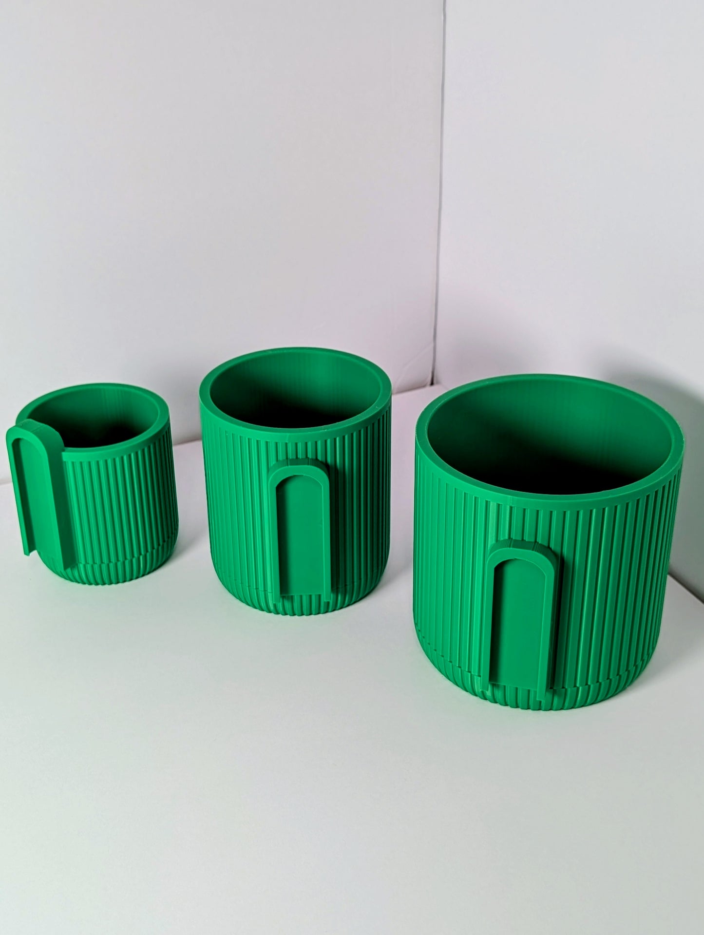 Mid-Century Vertical Wall Planter