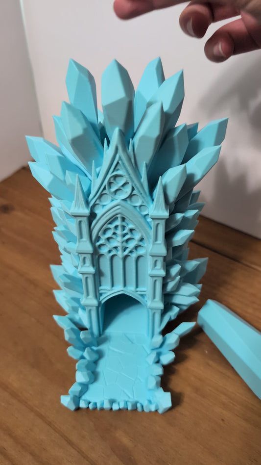 Crystal Dice Tower